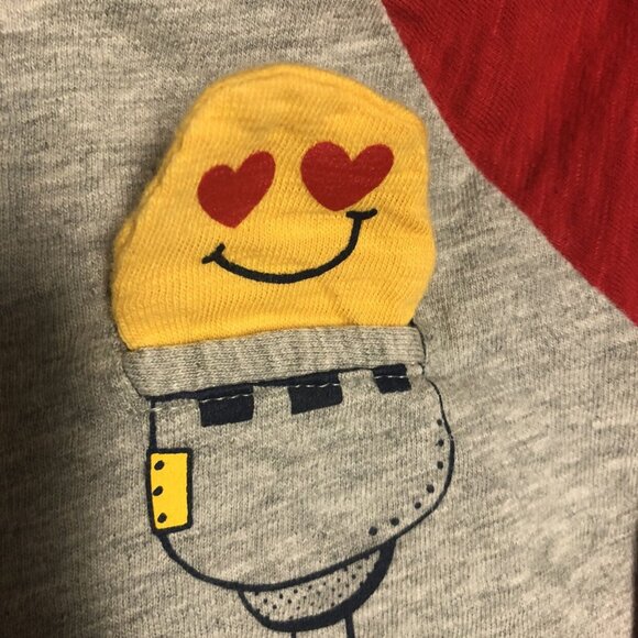 Gap Size 2 Raglan Top I Dig You - Picture 3 of 5